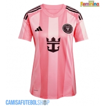Camisa de time de futebol Inter Miami Sergio Busquets #5 Replicas 1º Equipamento Feminina 2025-26 Manga Curta